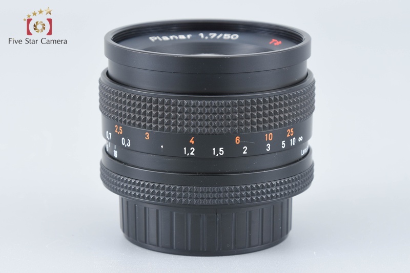 CONTAX Carl Zeiss Planar 50mm f/1.7 T* AEJ 2025.11 Overhauled CONTAX Carl Zeiss Planar 50mm f/1.7 T* AEJ 2025.11 Overhauled