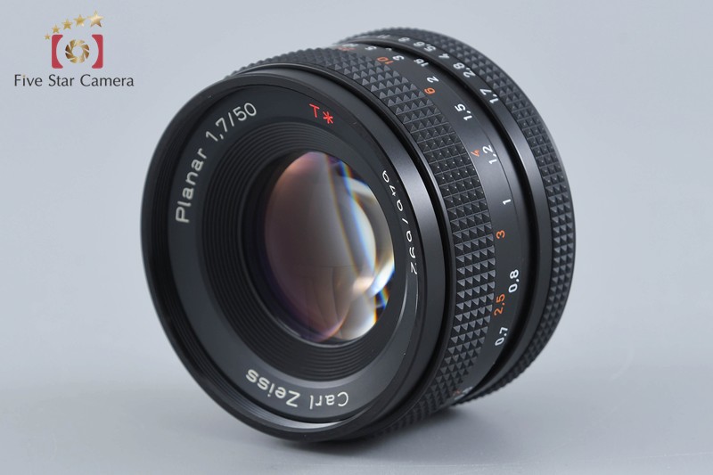 CONTAX Carl Zeiss Planar 50mm f/1.7 T* AEJ [Near Mint] | eBay