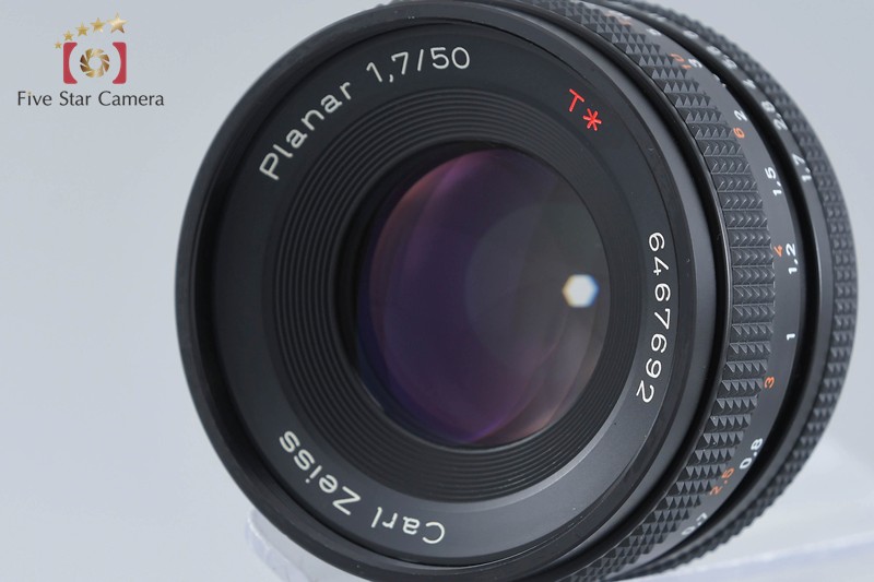 CONTAX Carl Zeiss Planar 50mm f/1.7 T* AEJ [Near Mint] | eBay