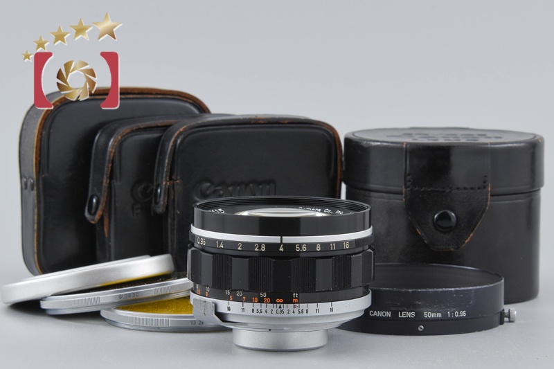 ★希少・美品★ Canon Lens 50mm F0.95 超大口径レンズ Canon 50mm f/0.95 Dream Lens 2025.12 Overhauled!! | eBay