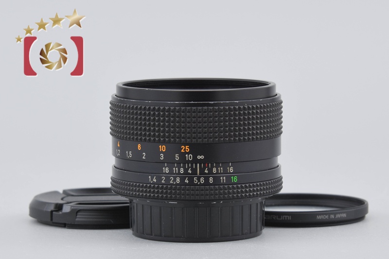 CONTAX Carl Zeiss Planar 50mm f/1.4 T* MMJ | eBay