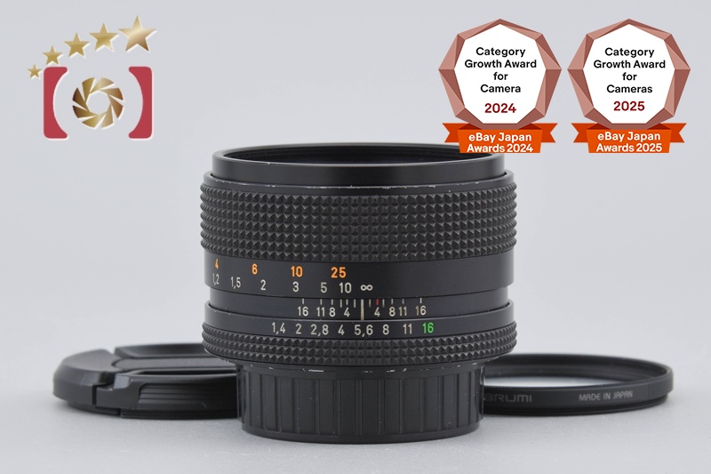 【良品】CONTAX Planar T*50mm F1.4 MMJ Carl Zeiss T* PLanar 50mm F1.4 lens Contax Yashica C/Y mount #8939