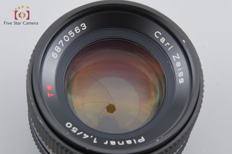 CONTAX Carl Zeiss Planar 50mm f/1.4 T* MMJ | eBay