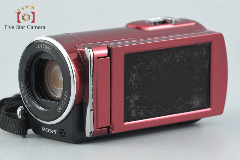 Sony Handycam HDR-CX170 Red HD Digital Video Camera [Japanese