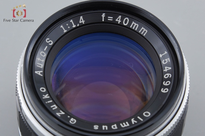 Olympus G.ZUIKO AUTO-S 40mm f/1.4 for PEN FT / FV / F | eBay
