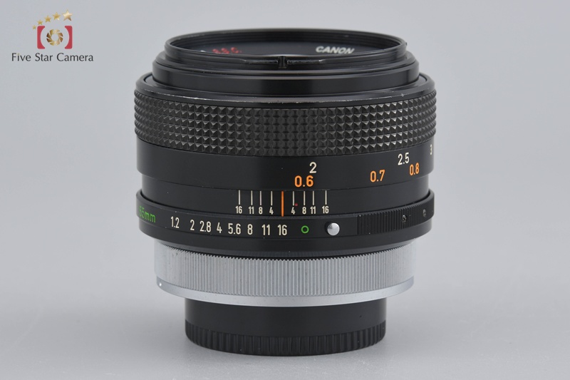 Canon FD 55mm f/1.2 S.S.C. | eBay
