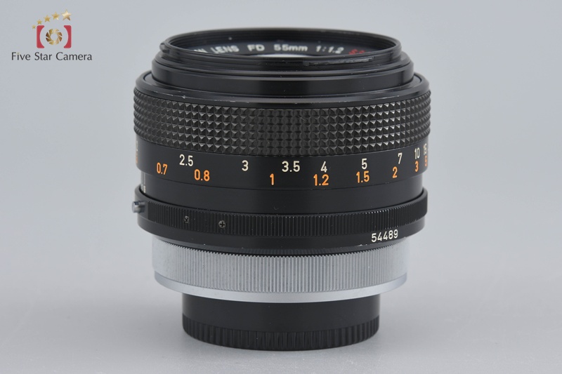 Canon FD 55mm f/1.2 S.S.C. | eBay