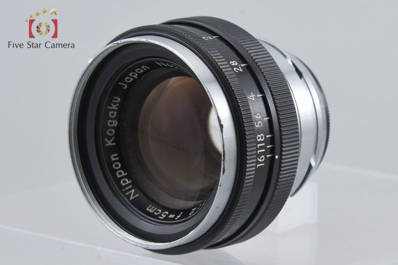 Nikon Sマウント Nikkor-H 50mm f/2 Nikon NIKKOR-H 50mm f/2 for Nikon S Mount | eBay