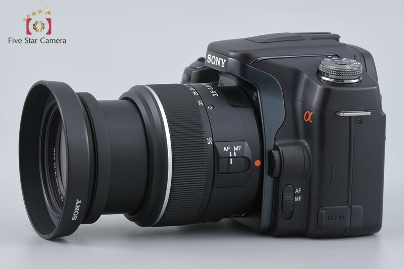 返品不可 ジャンク SONY DSLR-A100 DT 3.5-5.6/18-70 0.38m/1.3ft