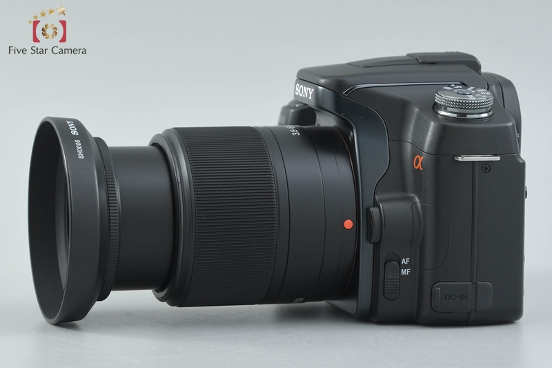 Sony α100 DSLR-A100 Black 10.2 MP 18-70 Lens [Japanese Language