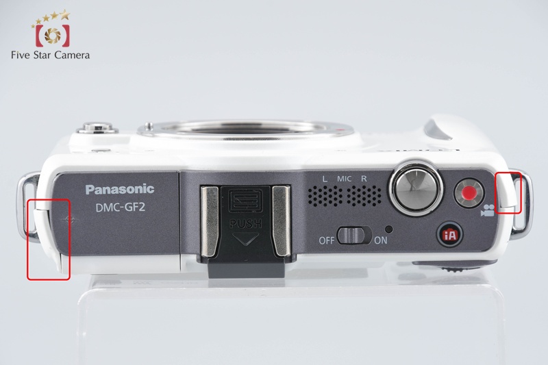 Panasonic LUMIX DMC-GF2 White Digital Mirrorless Camera [Japanese