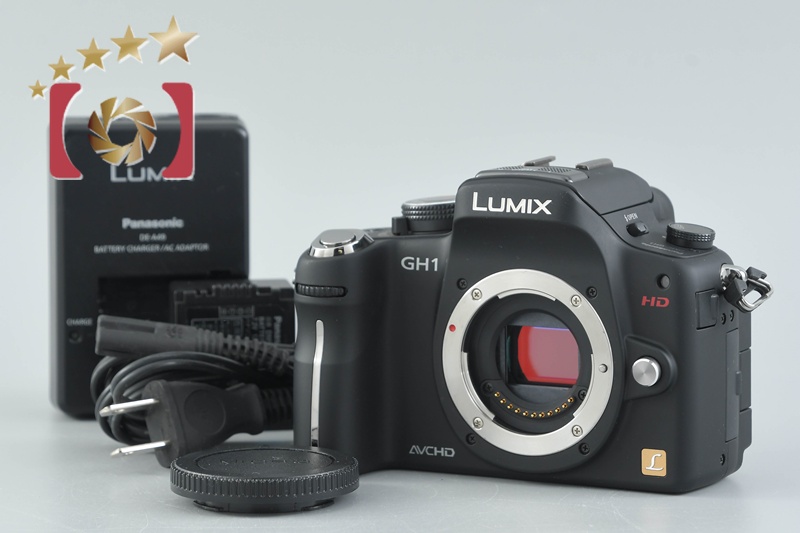 Panasonic LUMIX DMC-GH1 Black 12.1MP Digital Camera [Japanese