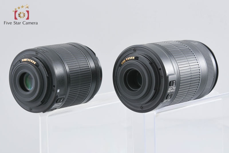 Canon EOS Kiss X7 / Rebel SL1 / 100D 18.0 MP 18-55 55-250 Lenses