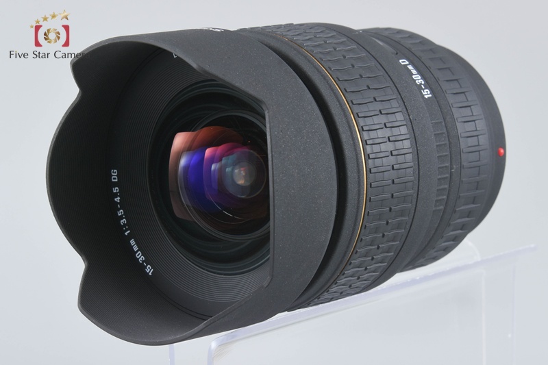 Sigma 15-30mm f/3.5-4.5 EX DG Aspherical IF for Sony/Minolta A