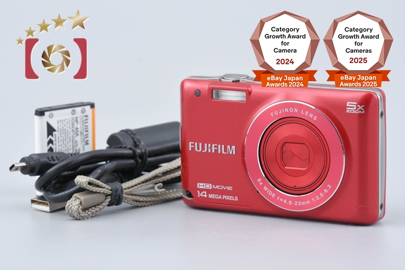 デジタルカメラ FUJIFILM FINEPIX JX600 16MEGA PIXELS Fujifilm FINEPIX JX600 Red 14.0 MP Digital Camera | eBay