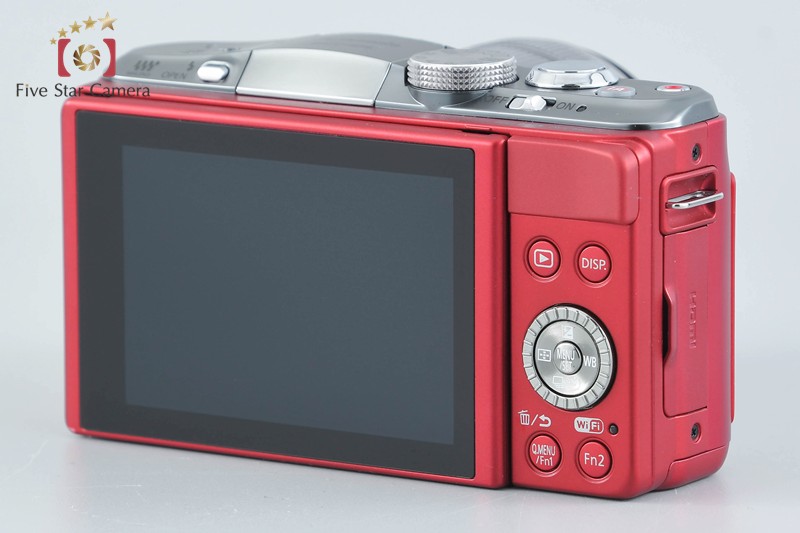 Panasonic LUMIX DMC-GF6 Red 16.0 MP 14-42 45-150 Lenses [Japanese