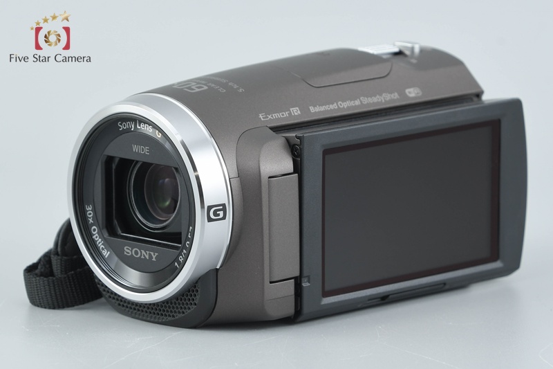 【美品】SONY HANDYCAM HDR-PJ680 SONY HANDYCAM HDR-PJ680 Bronze Brown Digital Camcorder [Japanese