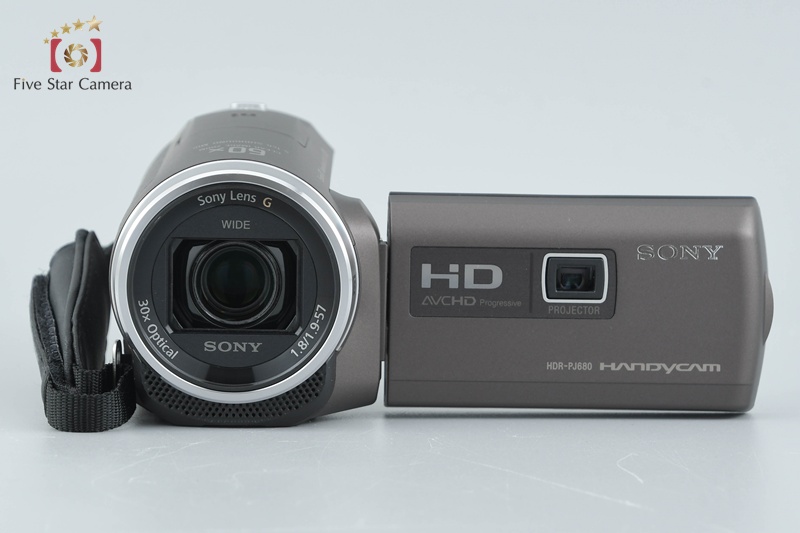 SONY HANDYCAM HDR-PJ680 Bronze Brown Digital Camcorder [Japanese