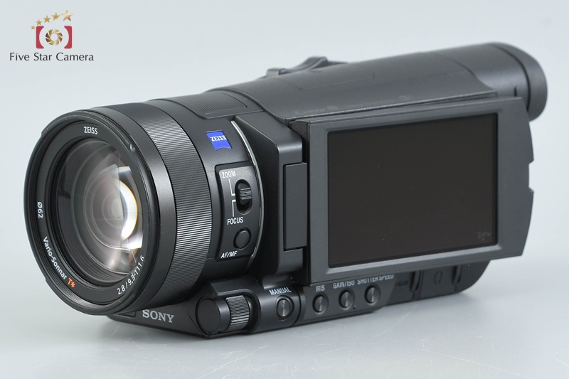 SONY HANDYCAM FDR-AX100 4K Handycam w/ Box [Japanese Language Only