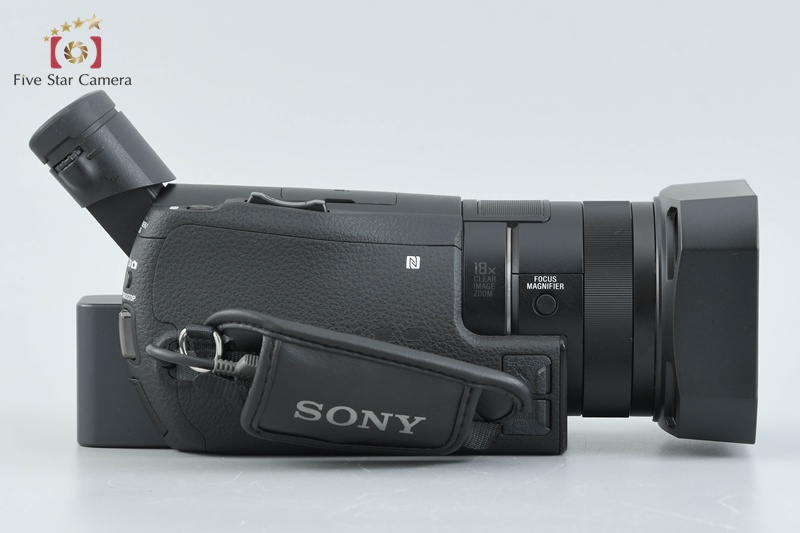 SONY HANDYCAM FDR-AX100 4K Handycam w/ Box [Japanese Language Only