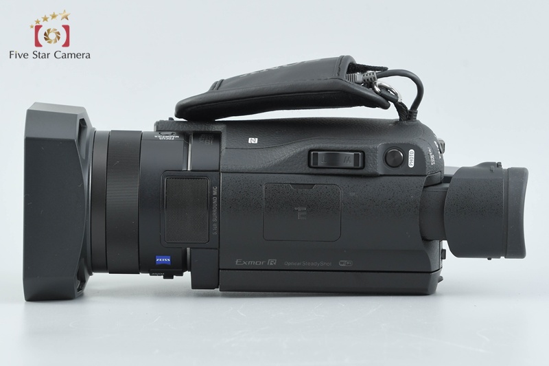 SONY HANDYCAM FDR-AX100 4K Handycam w/ Box [Japanese Language Only