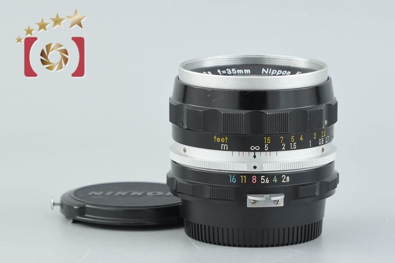 【整備済】Nikon NIKKOR-S Auto 35mm F2.8 #M4 Nikon NIKKOR-S Auto 35mm f/2.8 Non Ai Lens | eBay