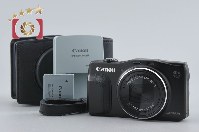 Canon PowerShot SX700 HS Black 16.1 MP Digital Camera | eBay