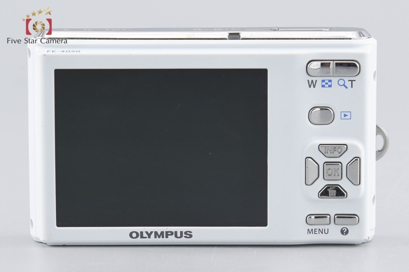 Olympus FE-4050 White 12.0 MP Digital Camera | eBay