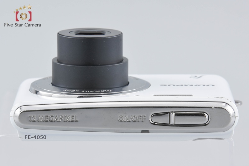 Olympus FE-4050 White 12.0 MP Digital Camera | eBay