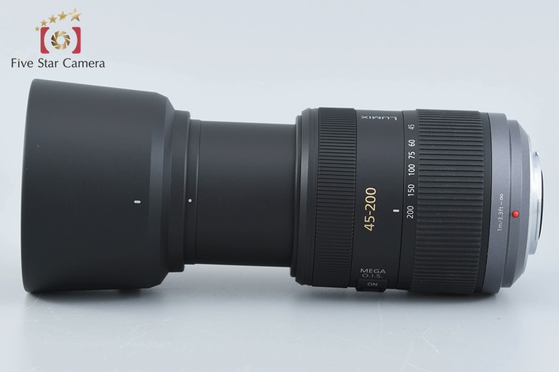 Panasonic LUMIX G VARIO 45-200mm f/4-5.6 MEGA O.I.S. H-FS045200 | eBay