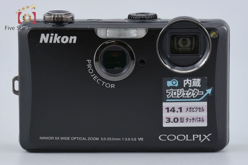 Nikon COOLPIX S1100 pj Black 14.1 MP Digital Camera | eBay
