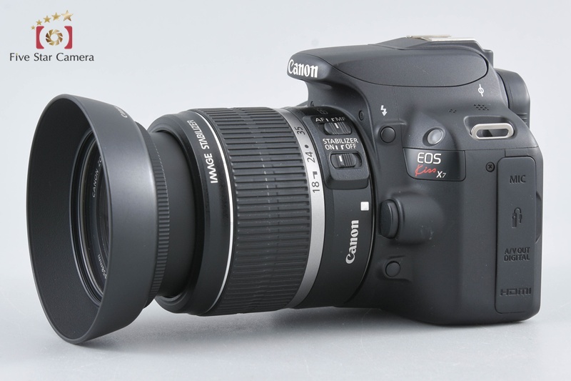 Canon EOS Kiss X7 / Rebel SL1 / 100D 18.0 MP DSLR EF-S 18-55 IS