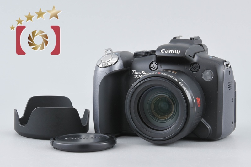 デジタルカメラ Canon PowerShot SX10 IS Canon PowerShot SX10 IS Black 10.0 MP Digital Camera | eBay