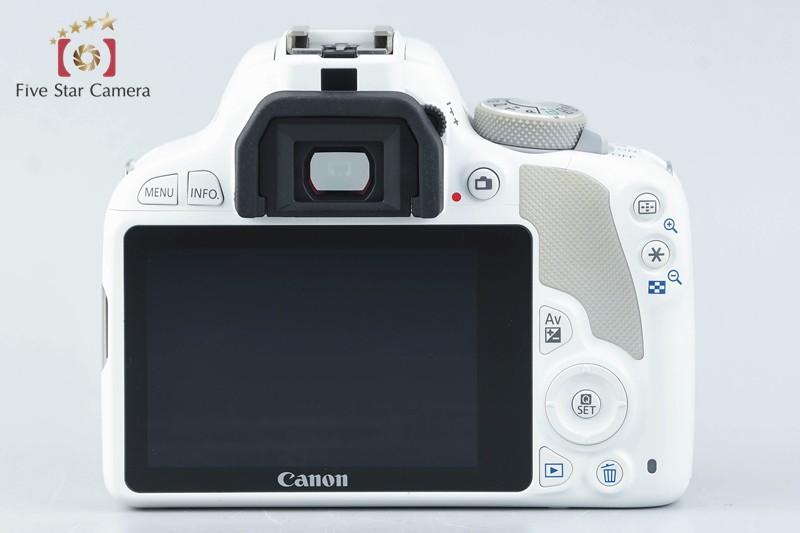 Canon EOS Kiss X7 / Rebel SL1 / 100D White 18.0 MP 18-55 40 Lenses