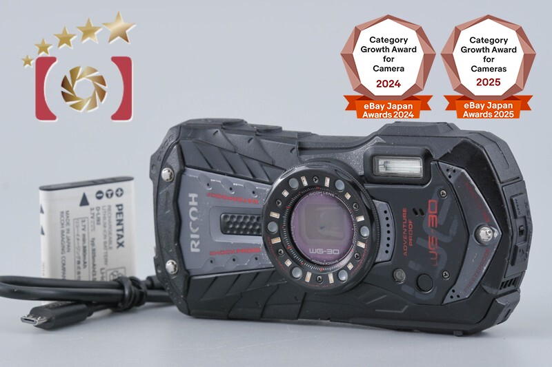 Ricoh PENTAX WG-30 Black 16.0 MP Waterproof Action Camera | eBay