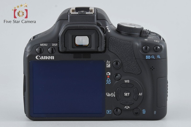 Canon EOS Kiss X3 / Rebel T1i / 500D 15.1 MP DSLR Camera EF-S 18