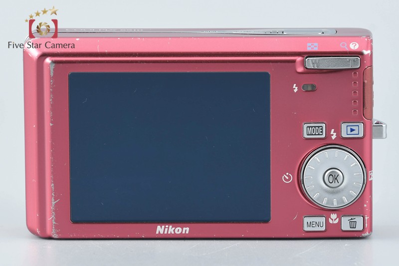 Nikon COOLPIX S510 Raspberry Red 8.1 MP Digital Camera from Japan