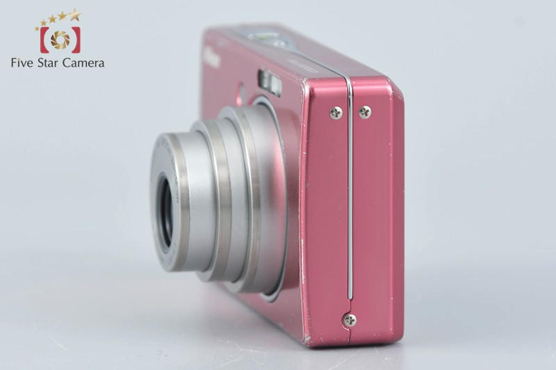 Nikon COOLPIX S510 Raspberry Red 8.1 MP Digital Camera from Japan