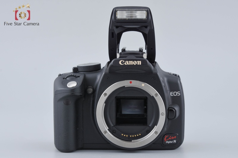 Canon EOS kiss Digital N Black 8.0 MP Digital SLR Camera 18-55