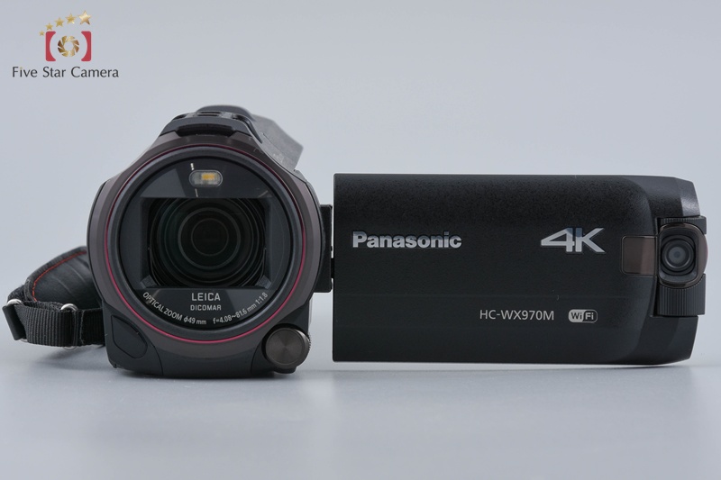 Panasonic HC-WX970M Black 4K Digital Camcorder | eBay