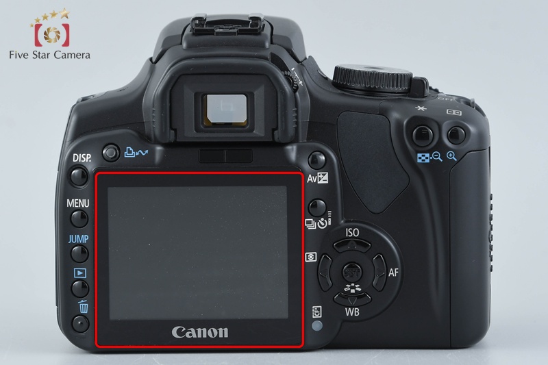 Canon EOS kiss Digital X Black 10.1 MP Digital SLR Camera 18-55 55