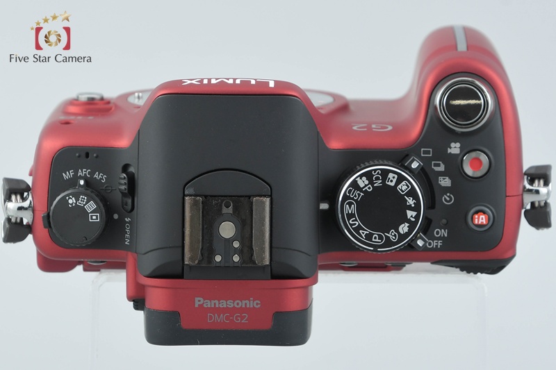 Panasonic LUMIX DMC-G2 Comfort Red Digital Camera [Japanese