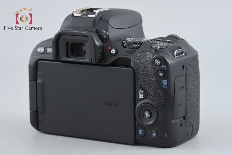 Canon EOS Kiss X9 / Rebel SL2 / 200D Black 24.2 MP DSLR Camera