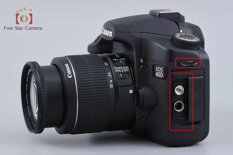 Canon EOS 40D 10.1 MP Digital SLR Camera EF-S 18-55 IS II Lens | eBay