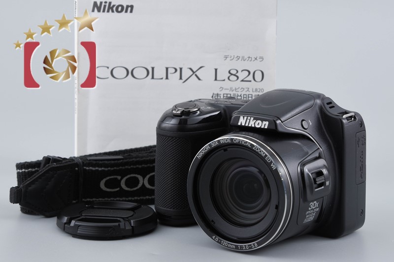 Nikon COOLPIX L820 Black 16.0 MP Digital Camera | eBay
