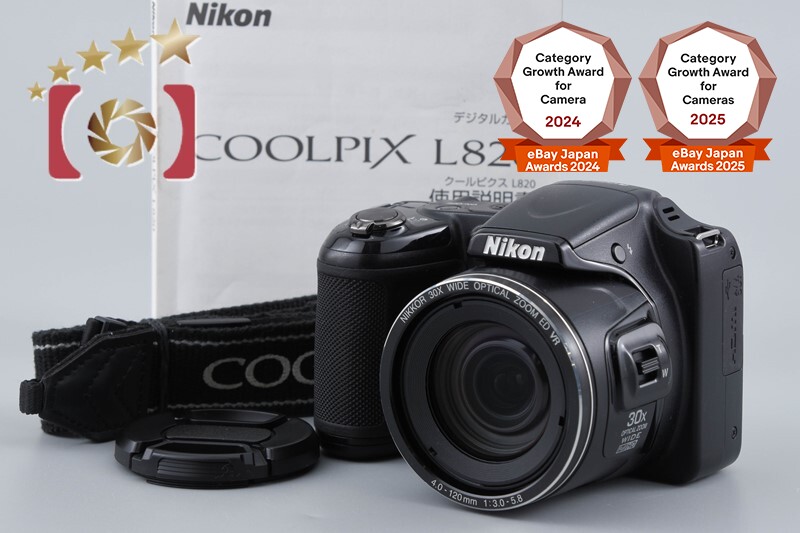 Nikon COOLPIX L820 Black 16.0 MP Digital Camera | eBay