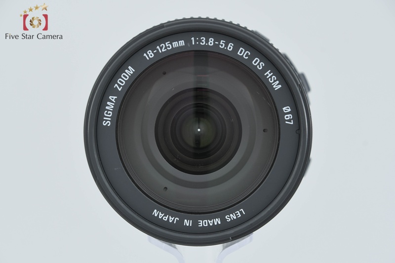 SIGMA 18-125mm f/3.8-5.6 DC OS HSM for Nikon | eBay