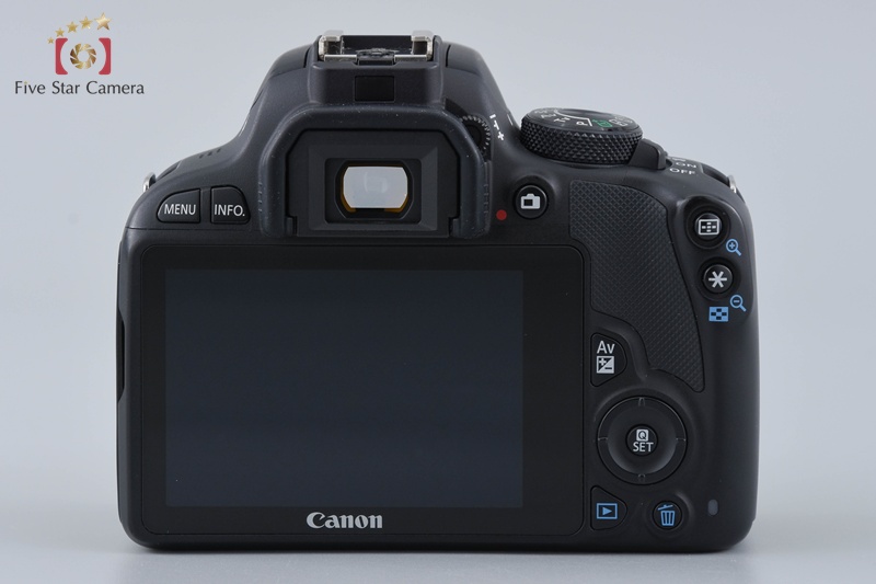 Canon EOS Kiss X7 / Rebel SL1 / 100D Black 18.0 MP EF-S 18-55 IS