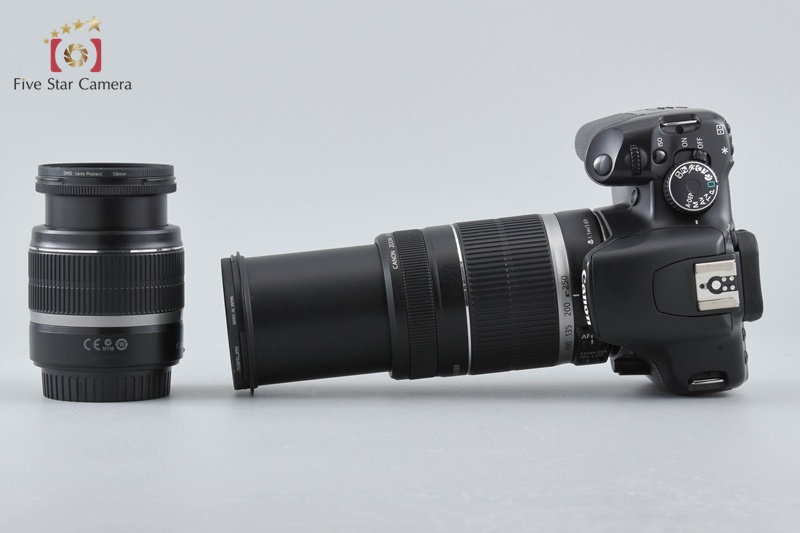 Canon EOS Kiss X2 / Rebel XSi / 450D 12.2 MP 18-55 55-250 Lenses