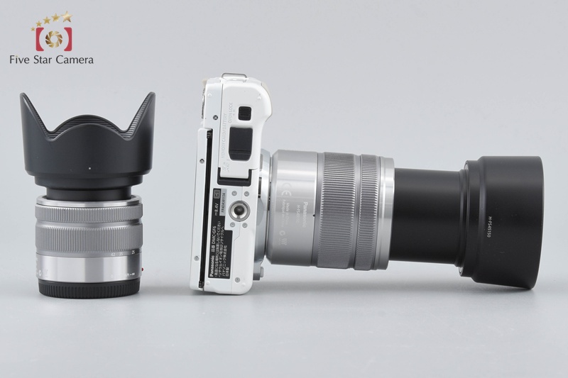 Panasonic LUMIX DMC-GF6 White 16.0 MP 14-42 45-150 Lens [Japanese